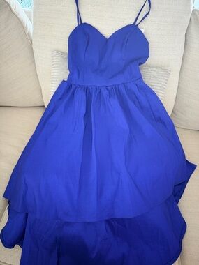 NWT! B Darlin | Royal Blue High Low Dress - Size 13/14